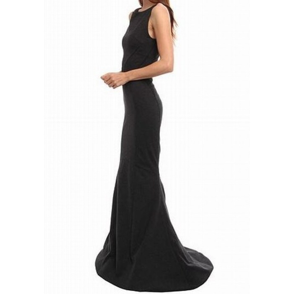 Zac Posen Gorgeous Navy Gown NWT Size 12 - Picture 2 of 8